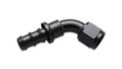 Vibrant Push-On 60 Degree Hose End Elbow FittingSize -4AN Vibrant Fittings  AXOPROS