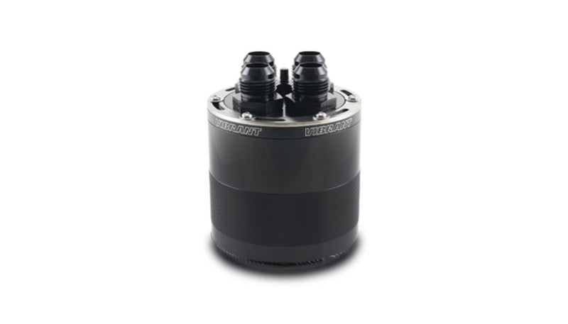Vibrant Small 0.75L 4-Port Catch Can Assembly Vibrant Oil Catch Cans  AXOPROS