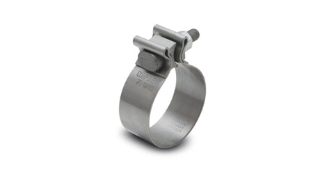 Vibrant SS Accuseal Exhaust Seal Clamp for 2.5in OD Tubing (1in wide band) Vibrant Clamps  AXOPROS