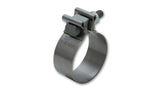 Vibrant SS Accuseal Exhaust Seal Clamp for 2.5in OD Tubing (1in wide band) Vibrant Clamps  AXOPROS