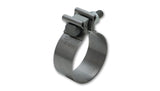 Vibrant SS Accuseal Exhaust Seal Clamp for 2in OD Tubing (1in wide band) Vibrant Clamps  AXOPROS