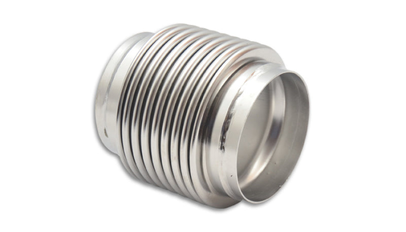 Vibrant SS Bellow Assembly w/ Solid Liner 3.5in ID x 4in overall L Electro Polished Vibrant Flanges  AXOPROS