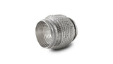 Vibrant SS Flex Coupling with Interlock Liner and Mesh Braid 3in inlet/outlet x 4in long Vibrant Flanges  AXOPROS
