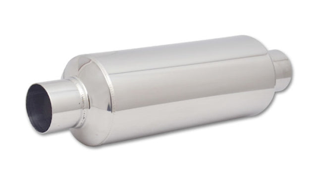 Vibrant SS Resonator (Standard Design) 2.5in inlet/outlet x 18in long w/ 5in OD resonator body Vibrant Resonators  AXOPROS