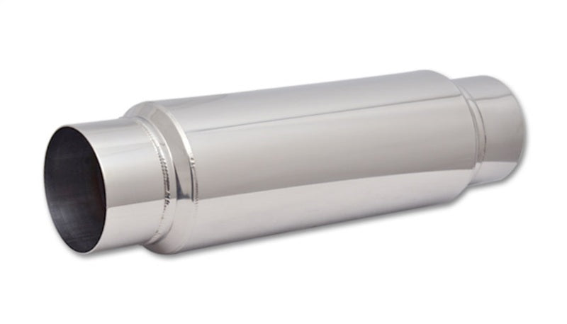 Vibrant SS Resonator (Standard Design) 4in inlet/outlet x 18in long w/5in OD resonator body Vibrant Resonators  AXOPROS