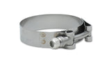 Vibrant SS T-Bolt Clamps Pack of 2 Size Range: 6.28in to 6.59in O.D. For use with 6in I.D. couplers Vibrant Clamps  AXOPROS