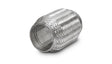 Vibrant SS Turbo FLEX Coupling w/Interlock Liner 1.5in Inlet/Outlet x 4in Long Vibrant Flanges  AXOPROS