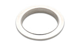 Vibrant Stainless Steel V-Band Flange for 2.5in O.D. Tubing - Male Vibrant Flanges  AXOPROS