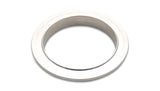 Vibrant Stainless Steel V-Band Flange for 2.5in O.D. Tubing - Male Vibrant Flanges  AXOPROS