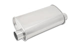 Vibrant StreetPower Oval Muffler 5in x 9in x 15in - 2.5in inlet/outlet (Offset-Offset Same Side) Vibrant Muffler  AXOPROS