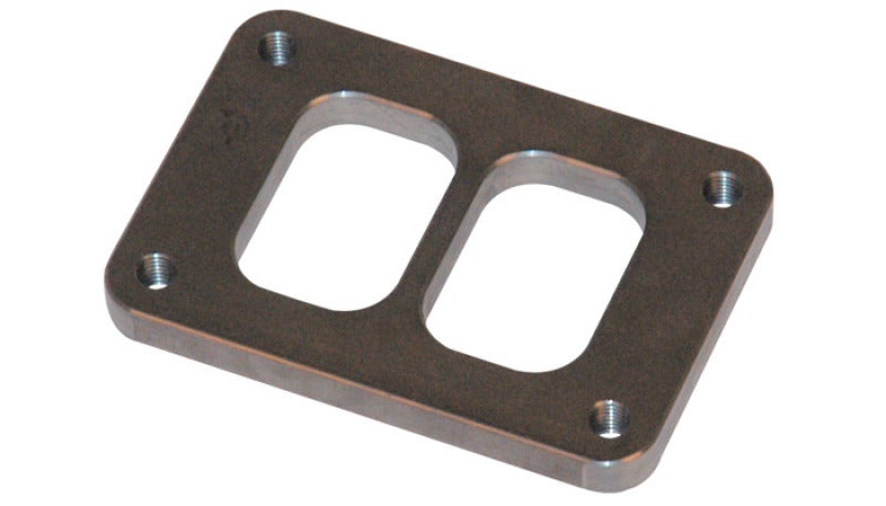 Vibrant T04 Turbo Inlet Flange (Divided Inlet) Mild Steel 1/2in Thick Vibrant Flanges  AXOPROS