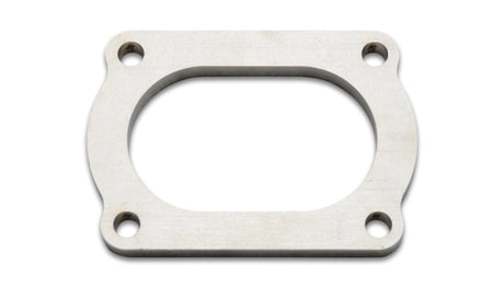 Vibrant T304 SS 4 Bolt Flange for 3in O.D. Oval tubing Vibrant Flanges  AXOPROS