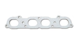 Vibrant T304 SS Exhaust Manifold Flange for Honda F20C motor 3/8in Thick Vibrant Flanges  AXOPROS