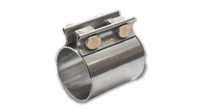Vibrant TC Series Heavy Duty SS Exhaust Sleeve Butt Joint Clamp for 2.75in O.D. Tubing Vibrant Clamps  AXOPROS