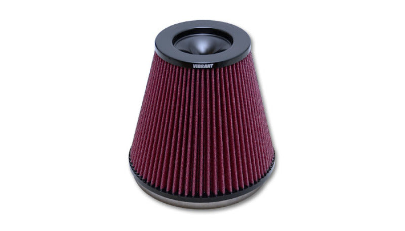 Vibrant The Classic Perf Air Filter 5in Cone OD x 7in Height x 7in Flange ID Vibrant Air Filters - Universal Fit  AXOPROS