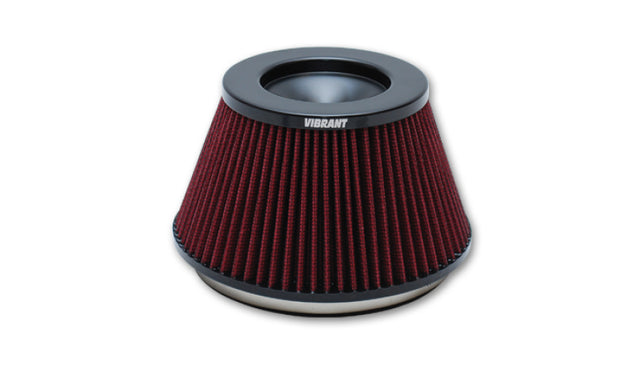 Vibrant The Classic Perf Air Filter 5in OD Conex3-5/8in Tallx6in ID Bellmouth VelocityStack10950-52 Vibrant Air Filters - Universal Fit  AXOPROS