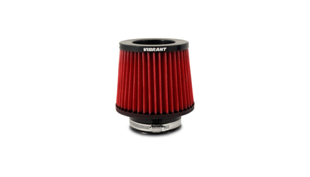 Vibrant The Classic Performance Air Filter (5.25in O.D. Cone x 5in Tall x 3.5in inlet I.D.) Vibrant Air Filters - Universal Fit  AXOPROS