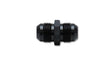 Vibrant Union Adapter Fitting - -20 AN x -20 AN - Anodized Black Only Vibrant Fittings  AXOPROS