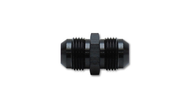 Vibrant Union Adapter Fitting - -20 AN x -20 AN - Anodized Black Only Vibrant Fittings  AXOPROS