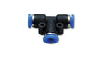 Vibrant Union inTin Pneumatic Vacuum Fitting - for use with 1/4in (6mm) OD tubing Vibrant Fittings  AXOPROS