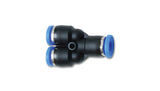 Vibrant Union inYin Pneumatic Vacuum Fitting - for use with 1/4in (6mm) OD tubing Vibrant Fittings  AXOPROS