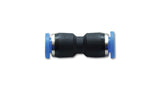 Vibrant Union Straight Pneumatic Vacuum Fitting - for use with 1/4in (6mm) OD tubing Vibrant Fittings  AXOPROS