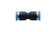 Vibrant Union Straight Pneumatic Vacuum Fitting - for use with 1/4in (6mm) OD tubing Vibrant Fittings  AXOPROS