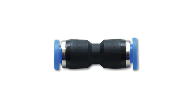 Vibrant Union Straight Pneumatic Vacuum Fitting - for use with 1/4in (6mm) OD tubing Vibrant Fittings  AXOPROS