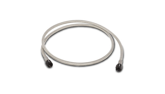 Vibrant Univ Oil Feed Kit 4ft Teflon lined S.S. hose with two -4AN female fittings preassembled Vibrant Oil Line Kits  AXOPROS