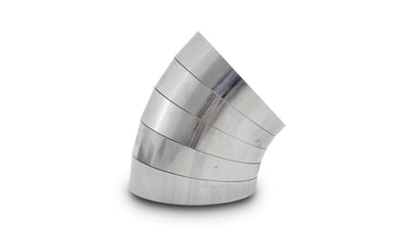 Vibrant Vertical 304 SS Nominal 3 in. Oval / 3.10 in. Centerline Radius, 9 degree per cut -Set of 5 Vibrant Steel Tubing  AXOPROS