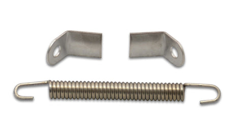 Vibrant Weld on Collector Tab Kit (includes 2 x S.S. collector tabs and 3-1/2in long spring) Vibrant Exhaust Hardware  AXOPROS