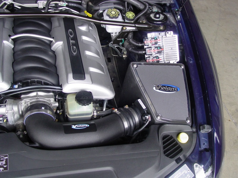 Volant 05-08 Pontiac GTO 6.0 V8 Pro5 Closed Box Air Intake System Volant Cold Air Intakes  AXOPROS