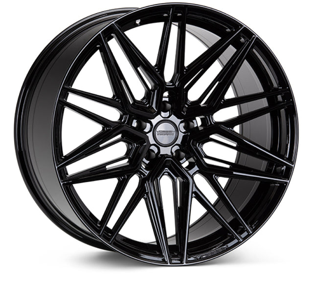 Vossen HF-7 19x8.5 / 5x112 / ET42 / Deep Face / 66.5 - Gloss Black Wheel Vossen Wheels - Forged  AXOPROS