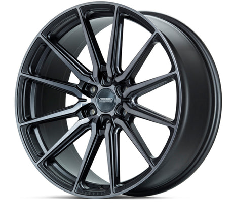 Vossen HF6-1 22x9.5 / 6x139.7- ET20 / Deep Face / 106.1 - Tinted Matte Gunmetal Wheel Vossen Wheels - Forged  AXOPROS