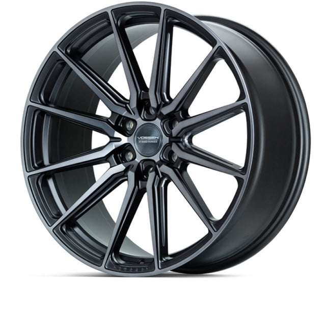 Vossen HF6-1 22x9.5 / 6x139.7- ET20 / Deep Face / 106.1 - Tinted Matte Gunmetal Wheel Vossen Wheels - Forged  AXOPROS