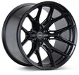 Vossen HF6-4 22x10 / 6x139.7 / ET-18 / Super Deep Face / 106.1 - Satin Black Wheel Vossen Wheels - Forged  AXOPROS