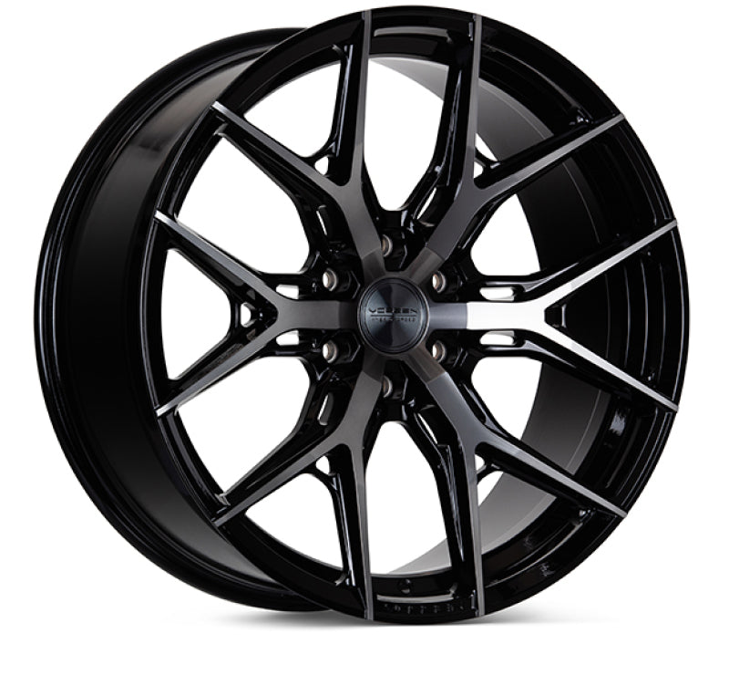 Vossen HF6-4 22x9.5 / 6x139.7 / ET20 / Deep Face / 106.1 - Tinted Gloss Black Wheel Vossen Wheels - Forged  AXOPROS