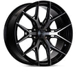 Vossen HF6-4 22x9.5 / 6x139.7 / ET20 / Deep Face / 106.1 - Tinted Gloss Black Wheel Vossen Wheels - Forged  AXOPROS