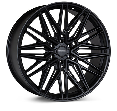 Vossen HF6-5 20x9.5 / 6x139.7 / ET15 / Deep Face / 106.1 - Satin Black Wheel Vossen Wheels - Forged  AXOPROS