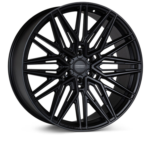 Vossen HF6-5 20x9.5 / 6x139.7 / ET15 / Deep Face / 106.1 - Satin Black Wheel Vossen Wheels - Forged  AXOPROS