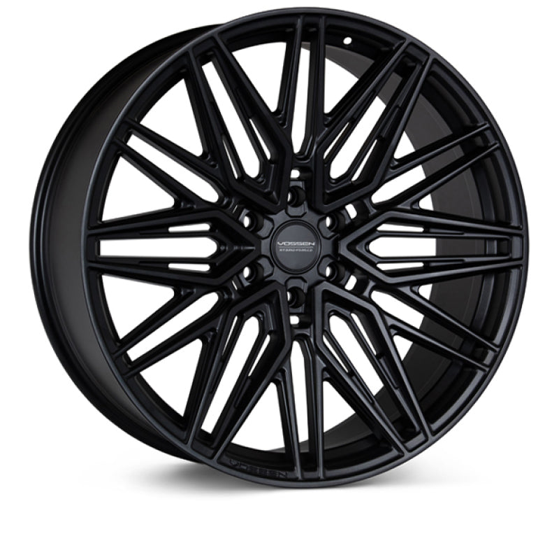 Vossen HF6-5 22x9.5 / 6x139.7 / ET20 / Deep Face / 106.1 - Satin Black Wheel Vossen Wheels - Forged  AXOPROS