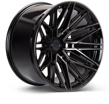 Vossen HF6-5 22x9.5 / 6x139.7 / ET20 / Deep Face / 106.1 - Tinted Gloss Black Wheel Vossen Wheels - Forged  AXOPROS