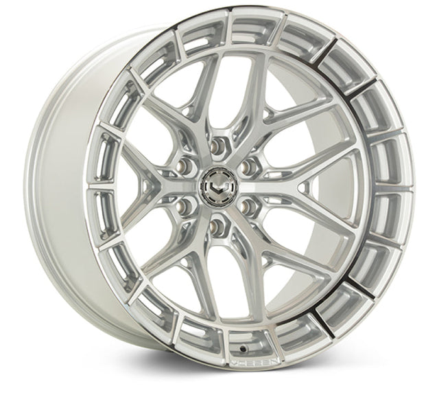 Vossen HFX-1 20x10 / 6x139.7 BP / ET-18 / 106.1 CB / Super Deep - Silver Polished Wheel Vossen Wheels - Forged  AXOPROS