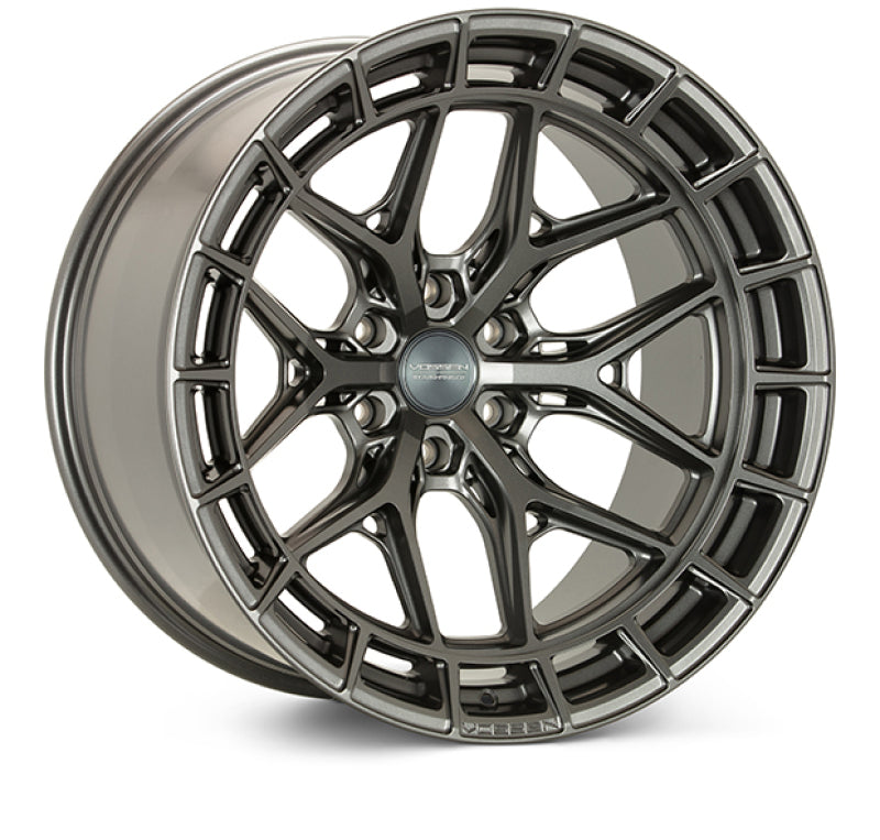 Vossen HFX-1 20x9.5 / 6x139.7 / +15 / 106.1 CB / Deep - Matte Gunmetal Wheel Vossen Wheels - Forged  AXOPROS