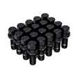 Vossen Lug Bolt - 14x1.25 - 30mm - 17mm Hex - Cone Seat - Black (Set of 20) Vossen Wheel Bolts  AXOPROS
