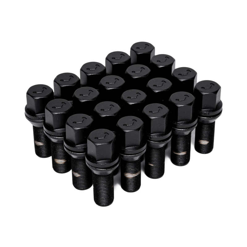 Vossen Lug Bolt - 14x1.5 - 30mm - 17mm Hex - Cone Seat - Black (Set of 20) Vossen Wheel Bolts  AXOPROS