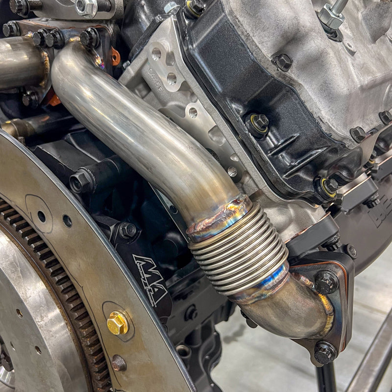 Wehrli 01-16 Chevrolet 6.6L LB7/LLY/LBZ/LMM/LML Duramax Up Pipe Bolt Kit Wehrli Hardware Kits - Other  AXOPROS