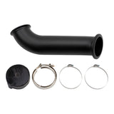 Wehrli 04.5-07 Dodge Ram Cummins 4in Down Pipe - w/High Mount S400 Turbo & 2nd Gen Manifold Wehrli Downpipes  AXOPROS