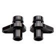 Wehrli 04.5-2010 Duramax LLY/LBZ/LMM Crankcase Vent (PCV) Fitting Kit - Billet Black Anodized Wehrli PCV Valves  AXOPROS