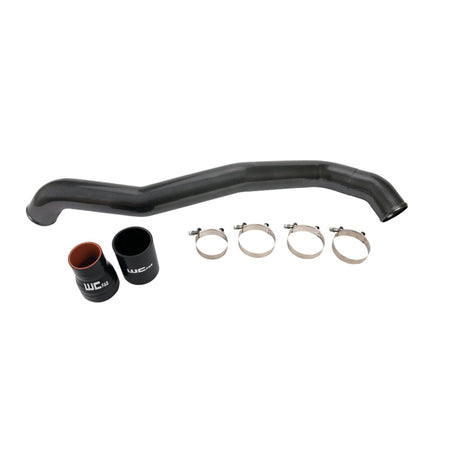 Wehrli 11-16 Chevrolet 6.6L LML Duramax Driver Side 3in Intercooler Pipe - WCFab Grey Wehrli Intercooler Pipe Kits  AXOPROS